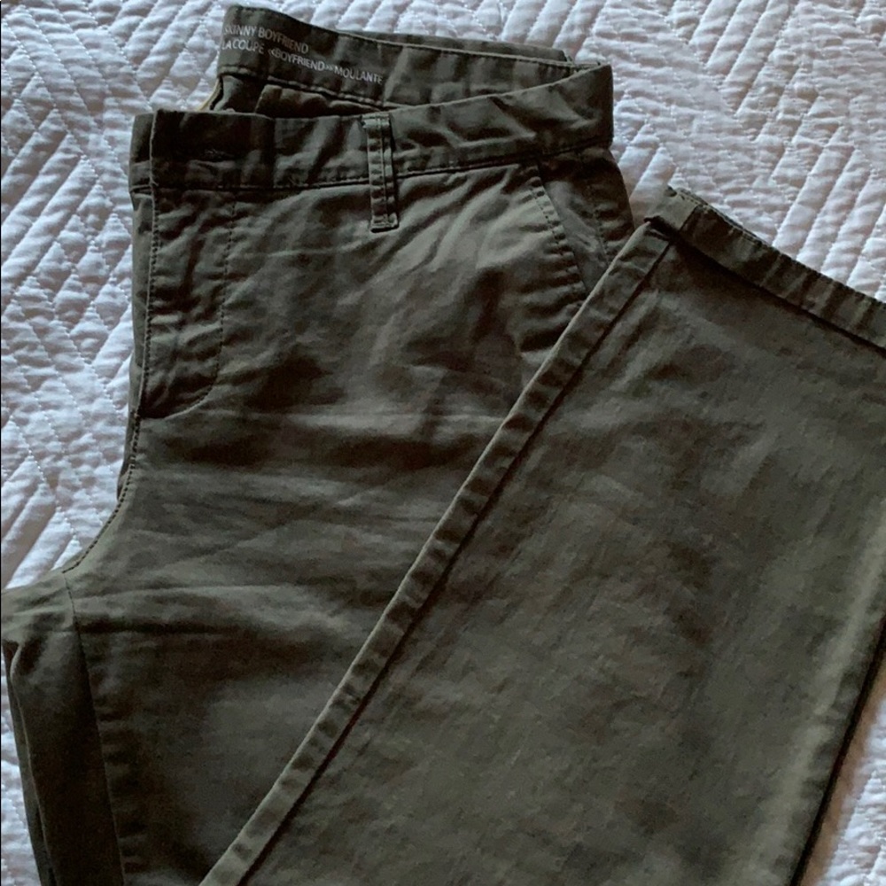 Skinny Boyfriend Khakis